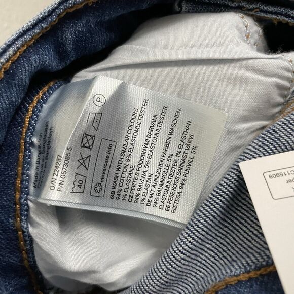 H&M Womens 12 Skinny High Waist Full Length Jeans - Picture 5 of 5